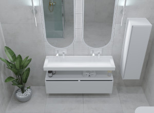 Столешница моноблок FLAT 140*46см