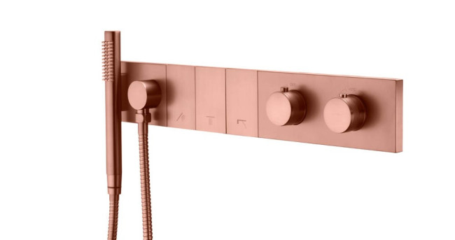 Смеситель ZODIAC THERMO с ручным душем