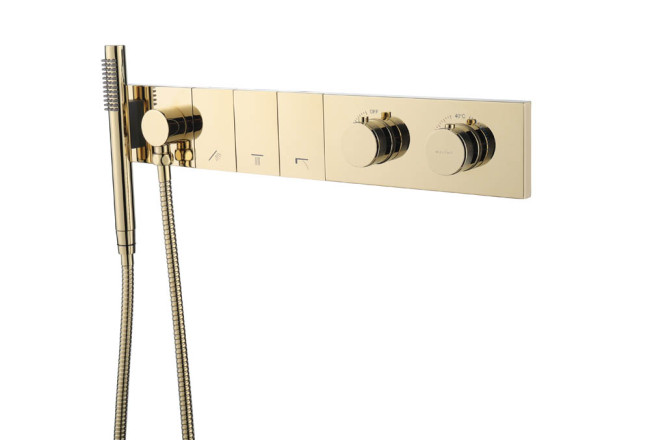 Смеситель ZODIAC THERMO с ручным душем