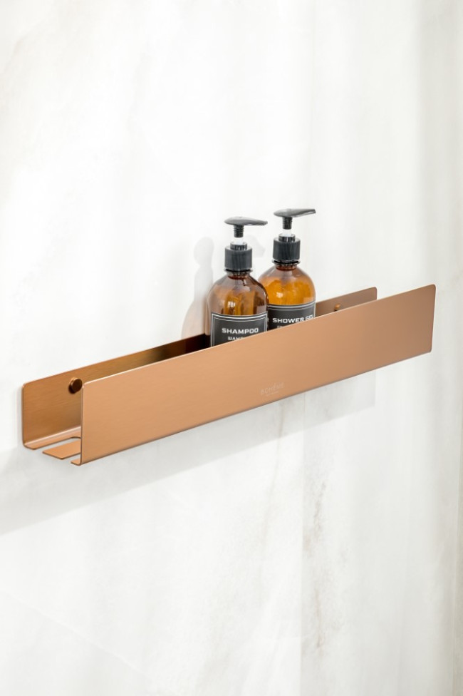 Полка подвесная 60см BRUSHED BRONZE Полка подвесная 60см BRUSHED BRONZE