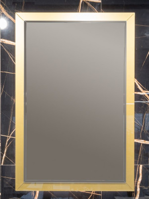 Зеркало Dolce Gold105x70см