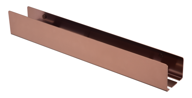 Полка подвесная 60см COPPER BRUSHED