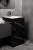Раковина напольная Cube Corian 480*480*850 Nero Marquina