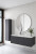 Комплект QUATRO M2-120 тумба+раковина моноблок WHITE