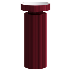 Раковина накладная рифленая SOLE Corian 400*130 Burgundy + Пьедестал для раковины рифленый Corian 300*720 Burgundy Раковина накладная рифленая SOLE Corian 400*130 Burgundy + Пьедестал для раковины рифленый Corian 300*720 Burgundy