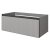 QUATRO 1 100CM тумба рифл LUNA FUGA профиль ANTHRACITE