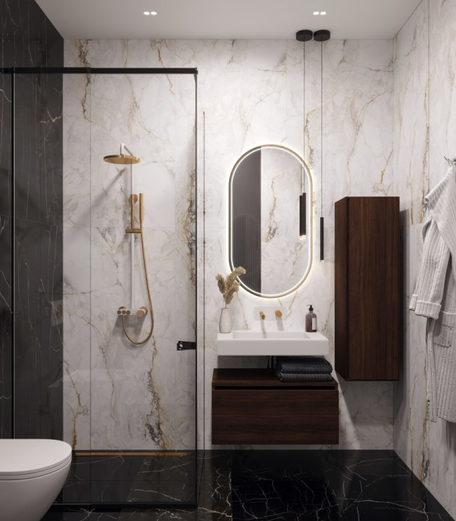 Столешница моноблок FLAT ST 70см (704*452*100)