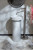 Раковина накладная SOLE Corian 400*130 Amani Grigio + Пьедестал для раковины Corian 300*720 Grey