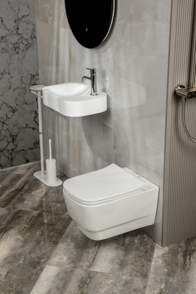 Раковина накладная COLIBRI Corian 480*320*100 Matt White Раковина накладная COLIBRI Corian 480*320*100 Matt White