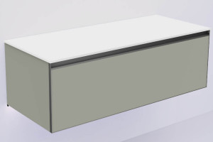 QUATRO 1 120CM тумба LUNA профиль ANTHRACITE + внутр. подсв. QUATRO 1 120CM тумба LUNA профиль ANTHRACITE + внутр. подсв.