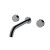 Смеситель из стены STICK TOUCH на 3 отв Смеситель из стены STICK TOUCH на 3 отв