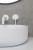 Раковина LV204 Corian white 41,5*14см