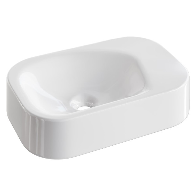 Раковина накладная COLIBRI Corian 480*320*100 White Glossy Раковина накладная COLIBRI Corian 480*320*100 White Glossy