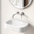 Раковина накладная COLIBRI Corian 480*320*100 White Glossy Раковина накладная COLIBRI Corian 480*320*100 White Glossy