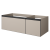 QUATRO 2 120см (80+40) тумба DAPHNE профиль ANTHRACITE