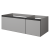 QUATRO 2 120см (80+40) тумба LUNA профиль ANTHRACITE