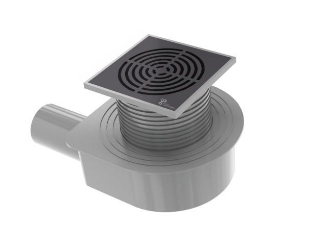 Душевой трап SMART DESIGN 15x15 cm