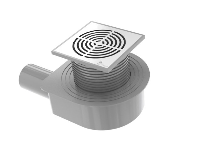 Душевой трап SMART DESIGN 15x15 cm