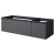 QUATRO 2 140см (100+40) тумба ANTHRACITE профиль ANTHRACITE c подсветкой