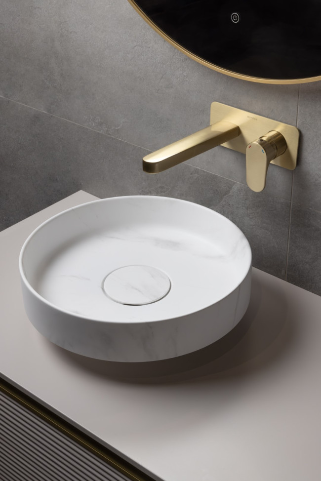 Раковина накладная SOLE Corian 400*130 Раковина накладная SOLE Corian 400*130
