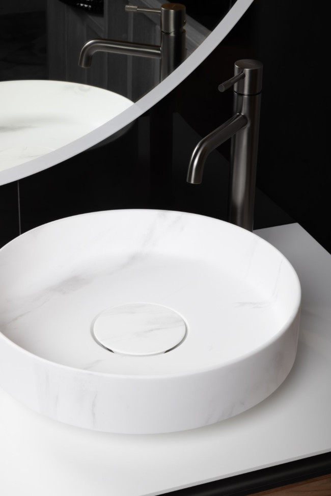 Раковина накладная SOLE Corian 400*130 Раковина накладная SOLE Corian 400*130