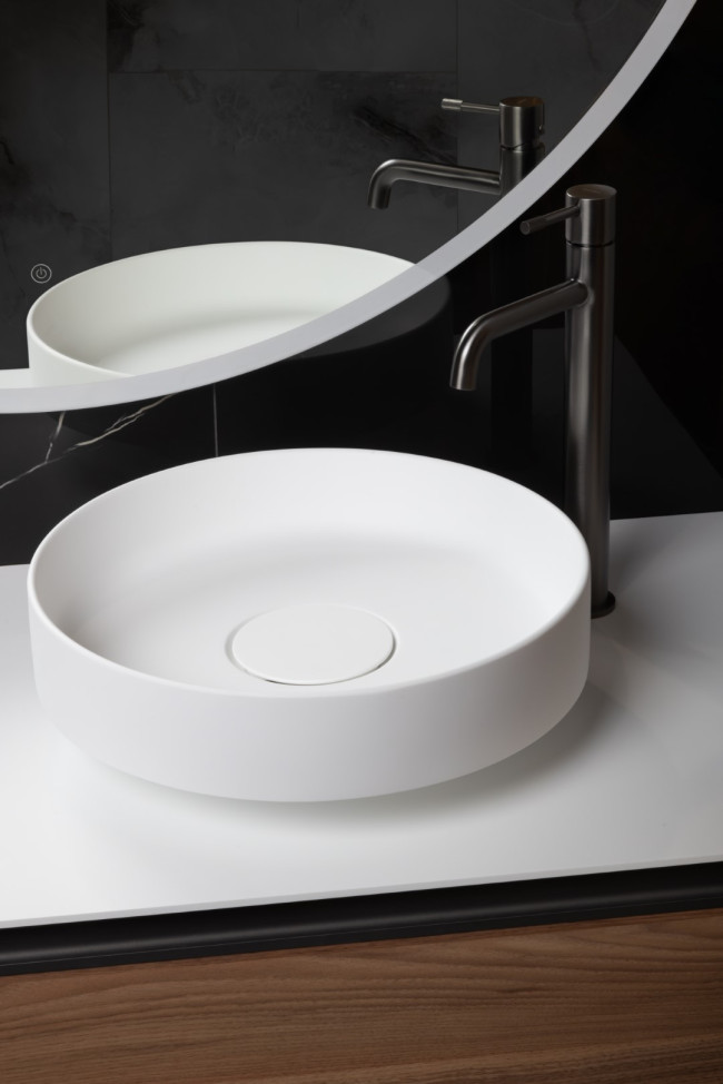 Раковина накладная SOLE Corian 400*130 Раковина накладная SOLE Corian 400*130