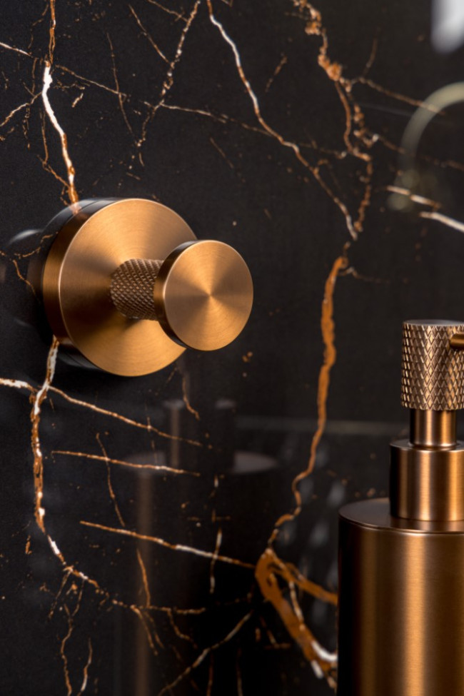 Крючок UNO BRUSHED BRONZE