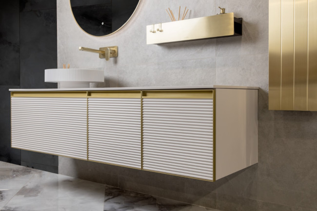 Раковина накладная рифленая SOLE Corian 400*130 Раковина накладная рифленая SOLE Corian 400*130