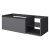 QUATRO 6 120см (80+40) тумба ANTHRACITE профиль ANTHRACITE