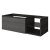 QUATRO 6 120см (80+40) тумба OAK ANTHRACITE профиль ANTHRACITE