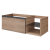 QUATRO 6 120см (80+40) тумба WILLOW профиль ANTHRACITE
