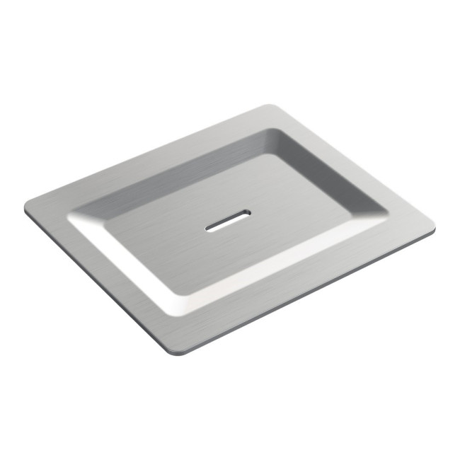 Мыльница для полки Nickel brushed