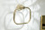 Полотенцедержатель кольцо AURA Gold